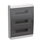 Щит распределительный навесной IEK Tekfor ЩРН-П-54 пластиковый IP41 535х398х102 мм 54 модуля прозрачная дверь