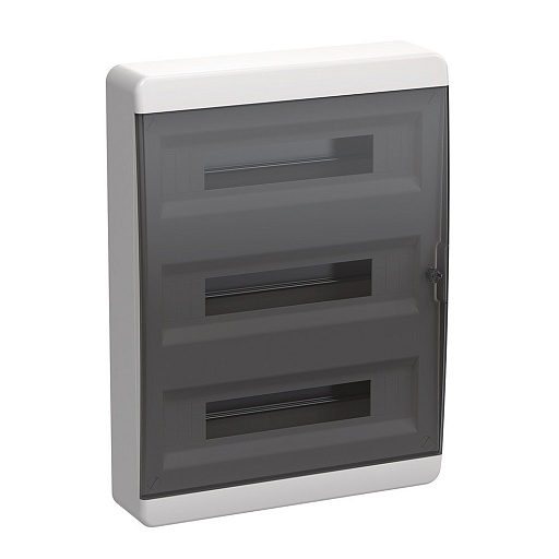 Щит распределительный навесной IEK Tekfor ЩРН-П-54 пластиковый IP41 535х398х102 мм 54 модуля прозрачная дверь