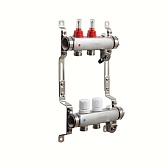 Коллекторная группа с расходомерами Sanext 1 ВР(г) х 2 выхода 3/4 НР(Ш) ЕК х 1 ВР(г) Коллекторная группа с расходомерами Sanext 1 ВР(г) х 2 выхода 3/4 НР(Ш) ЕК х 1 ВР(г)