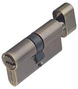 Цилиндр Palladium AL 60 C T01 AB 60 30х30 мм ключ/вертушка античная бронза Цилиндр Palladium AL 60 C T01 AB 60 30х30 мм ключ/вертушка античная бронза