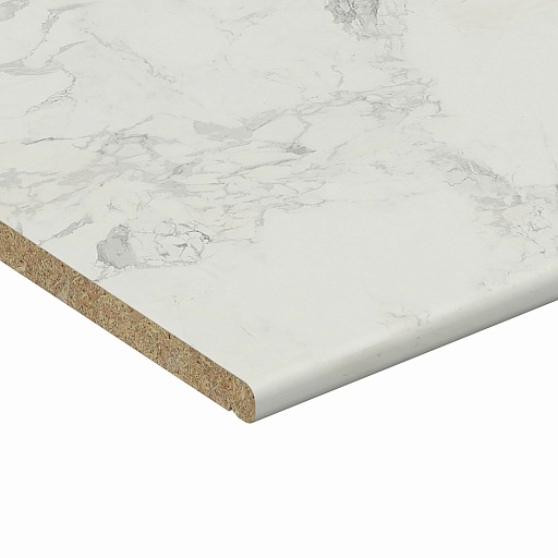 Столешница мрамор бернини 2400х600х26 мм ДСП Столешница мрамор бернини 2400х600х26 мм ДСП