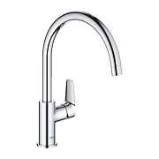 Смеситель для кухни Grohe BauEdge хром с высоким изливом однорычажный (31367001) Смеситель для кухни Grohe BauEdge хром с высоким изливом однорычажный (31367001)