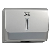 Диспенсер Puff для бумажных полотенец пластик хром (5130S)