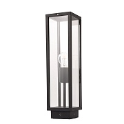 Светильник садово-парковый настенный Arte Lamp Pot черный E27 60 Вт IP54 (A1631PA-1BK)