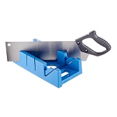 Стусло Сибртех пластиковое с пилой 350х100 мм (22536)