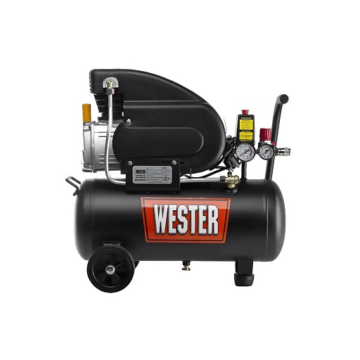 Компрессор масляный Wester (801-019) WK1800/24C 24 л 1,8 кВт