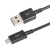 Кабель USB Rexant с micro USB на USB для передачи данных 1 м Кабель USB Rexant с micro USB на USB для передачи данных 1 м