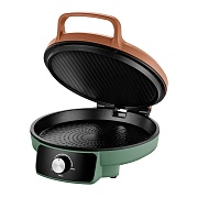 Мультипекарь Kitfort КТ-3678 коричневый/зеленый