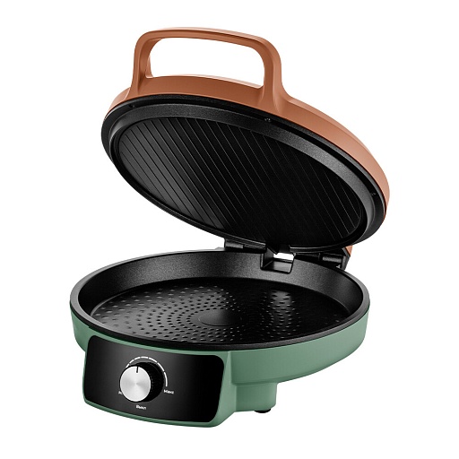 Мультипекарь Kitfort КТ-3678 коричневый/зеленый Мультипекарь Kitfort КТ-3678 коричневый/зеленый