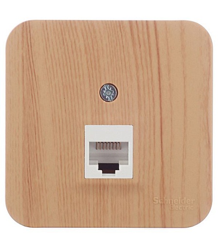 Розетка компьютерная Systeme Electric Blanca накладная ясень RJ45 (BLNIA045005) Розетка компьютерная Systeme Electric Blanca накладная ясень RJ45 (BLNIA045005)