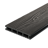 Террасная доска Decking Urban ДПК графит (Жженый Кедр)
