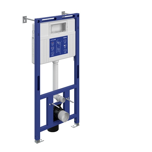 Инсталляция Cersanit Aqua 50 Prime М для подвесного унитаза без кнопки (68179)