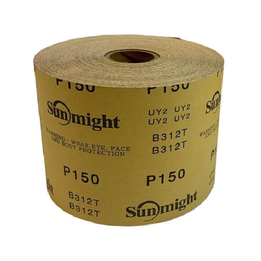 Наждачная бумага Sunmight Gold B312T 115 мм 50 м Р150 Наждачная бумага Sunmight Gold B312T 115 мм 50 м Р150