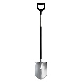 Лопата штыковая Plantic Terra Pro (11002-01) стальная остроугольная садовая с металлическим черенком 950 мм Лопата штыковая Plantic Terra Pro (11002-01) стальная остроугольная садовая с металлическим черенком 950 мм
