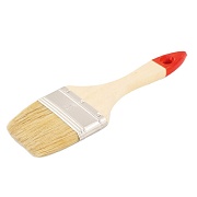 Кисть плоская натуральная щетина деревянная ручка Color Expert 40х15 мм для красок на водной основе