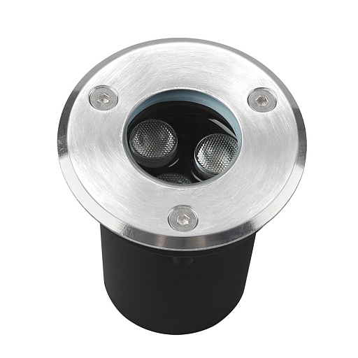 Светильник светодиодный тротуарный встраиваемый Arte Lamp Piazza серый 4200К 3 Вт IP67 (A6103IN-1SS)