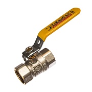 Кран шаровой газовый Terma 1/2 ВР(г) х 1/2 ВР(г) ручка (26051)