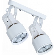 Спот Arte Lamp Lyra E27 80 Вт 4 кв.м белый IP20 (A6252PL-2WH)