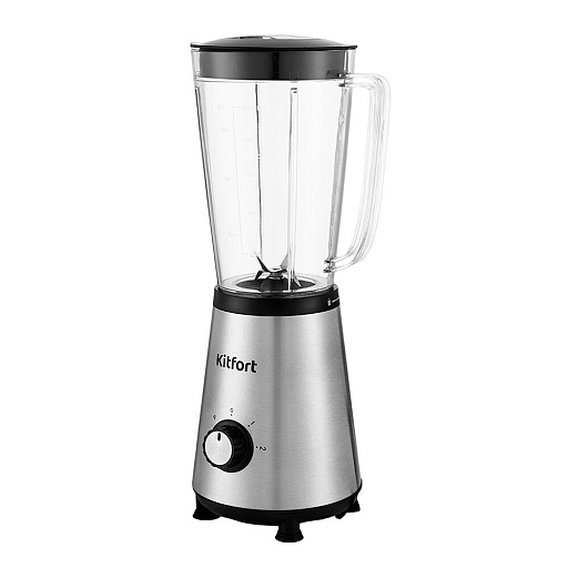 Блендер стационарный Kitfort КТ-1340-3 350 Вт 1 л серебристый металлик