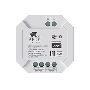 Умное реле для светодиодной ленты Arte Lamp Smart 220 В 2800 Вт IP20 (A90S-02CH-WF) Умное реле для светодиодной ленты Arte Lamp Smart 220 В 2800 Вт IP20 (A90S-02CH-WF)
