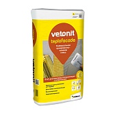 Штукатурно-клеевая смесь для теплоизоляции Vetonit Therm Teplofacade высокопрочная армированная 20 кг