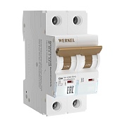 Автоматический выключатель Werkel 2P 50А 4,5 кА 220 В (a062499)