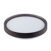 Светильник светодиодный накладной Sonex Pale 4000К 30 Вт 11 кв.м венге IP43 (7627/CL)