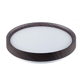 Светильник светодиодный накладной Sonex Pale 4000К 30 Вт 11 кв.м венге IP43 (7627/CL)