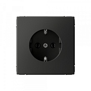 Розетка Systeme Electric ArtGallery встраиваемая базальт (SE GAL001443) Розетка Systeme Electric ArtGallery встраиваемая базальт (SE GAL001443)