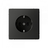 Розетка Systeme Electric ArtGallery встраиваемая базальт (SE GAL001443)