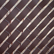 Лента для забора Протэкт 4,8 см х 50 м коричневая