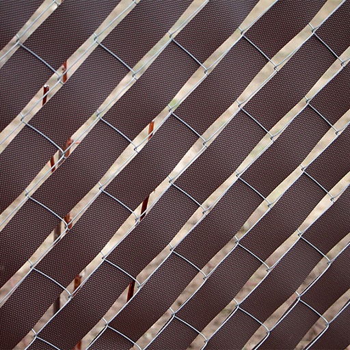 Лента для забора Протэкт 4,8 см х 50 м коричневая