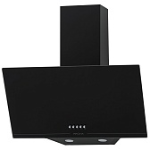 Кухонная вытяжка наклонная Krona Jina 600 Black PB V2 59,5 см черная