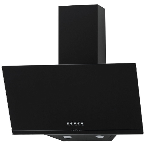 Кухонная вытяжка наклонная Krona Jina 600 Black PB V2 59,5 см черная