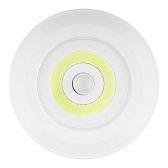 Фонарь пушлайт Эра светодиодный 1 LED 3 Вт на батарейках AAA пластик с датчиком движения (Б0054039)