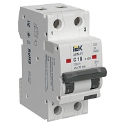 Автомат дифференциальный IEK Armat B10N 16А 2P тип A 30 мА 10 кА (AR-B10N-2-C016A030)