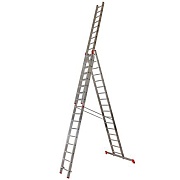 Лестница 3-х секционная трансформер 3х17 профессиональная Новая высота