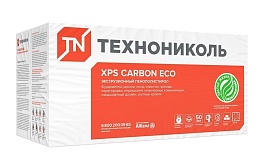 Экструдированный пенополистирол Технониколь XPS CARBON ECO 580x1180x50 мм 5,4752 кв. м - фотография 1