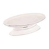 Мыльница для ванной Wess Elegance настольная керамика белая (G88-40) Мыльница для ванной Wess Elegance настольная керамика белая (G88-40)