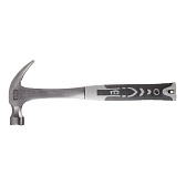 Молоток-гвоздодер цельнометаллический КМ 450 г обрезиненная ручка (675301)