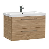 Тумба под раковину Cersanit Lara 70 см подвесная орех (64136) Тумба под раковину Cersanit Lara 70 см подвесная орех (64136)