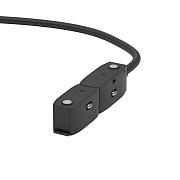 Ввод питания для радиусного шинопровода Elektrostandard Slim Magnetic черный (a066519)