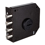 Замок накладной 1.05.51.5.1 К.МА БАЗАЛЬТ Замок накладной 1.05.51.5.1 К.МА БАЗАЛЬТ