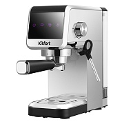 Кофеварка рожковая Kitfort КТ-7419 нержавеющая сталь Кофеварка рожковая Kitfort КТ-7419 нержавеющая сталь