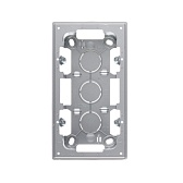 Коробка монтажная Simon 24 Harmonie двухместная накладная алюминий (2400752-033) Коробка монтажная Simon 24 Harmonie двухместная накладная алюминий (2400752-033)