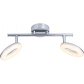 Спот светодиодный Arte Lamp Ciambella 3000 К 10 Вт 1 кв.м хром IP20 (A8972AP-2CC) Спот светодиодный Arte Lamp Ciambella 3000 К 10 Вт 1 кв.м хром IP20 (A8972AP-2CC)