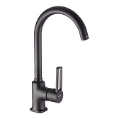 Смеситель для кухни Tokito Kudo черный с высоким изливом однорычажный (TOK-KUD-1013) Смеситель для кухни Tokito Kudo черный с высоким изливом однорычажный (TOK-KUD-1013)