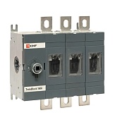 Выключатель-разъединитель EKF TwinBlock 3P 160А 400-690 В на монтажную плату (tb-s-160-3p)
