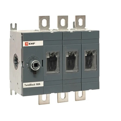 Выключатель-разъединитель EKF TwinBlock 3P 160А 400-690 В на монтажную плату (tb-s-160-3p) Выключатель-разъединитель EKF TwinBlock 3P 160А 400-690 В на монтажную плату (tb-s-160-3p)