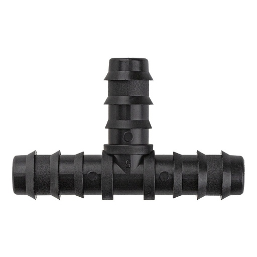 Соединитель для капельной трубки тройник 16 мм 5/8 MasterProf пластиковый (ДС.060095)